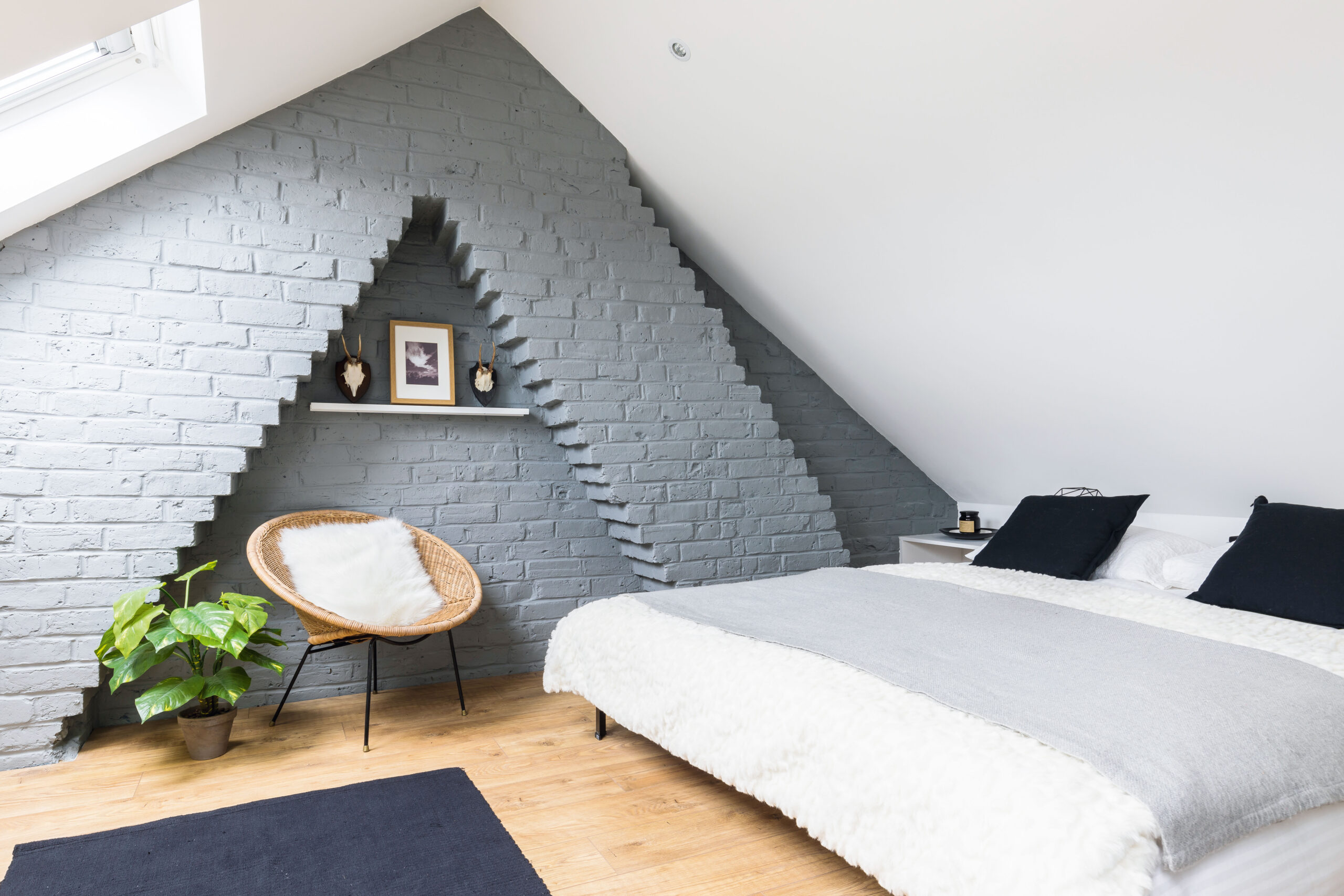 Master Bedroom with Paneling